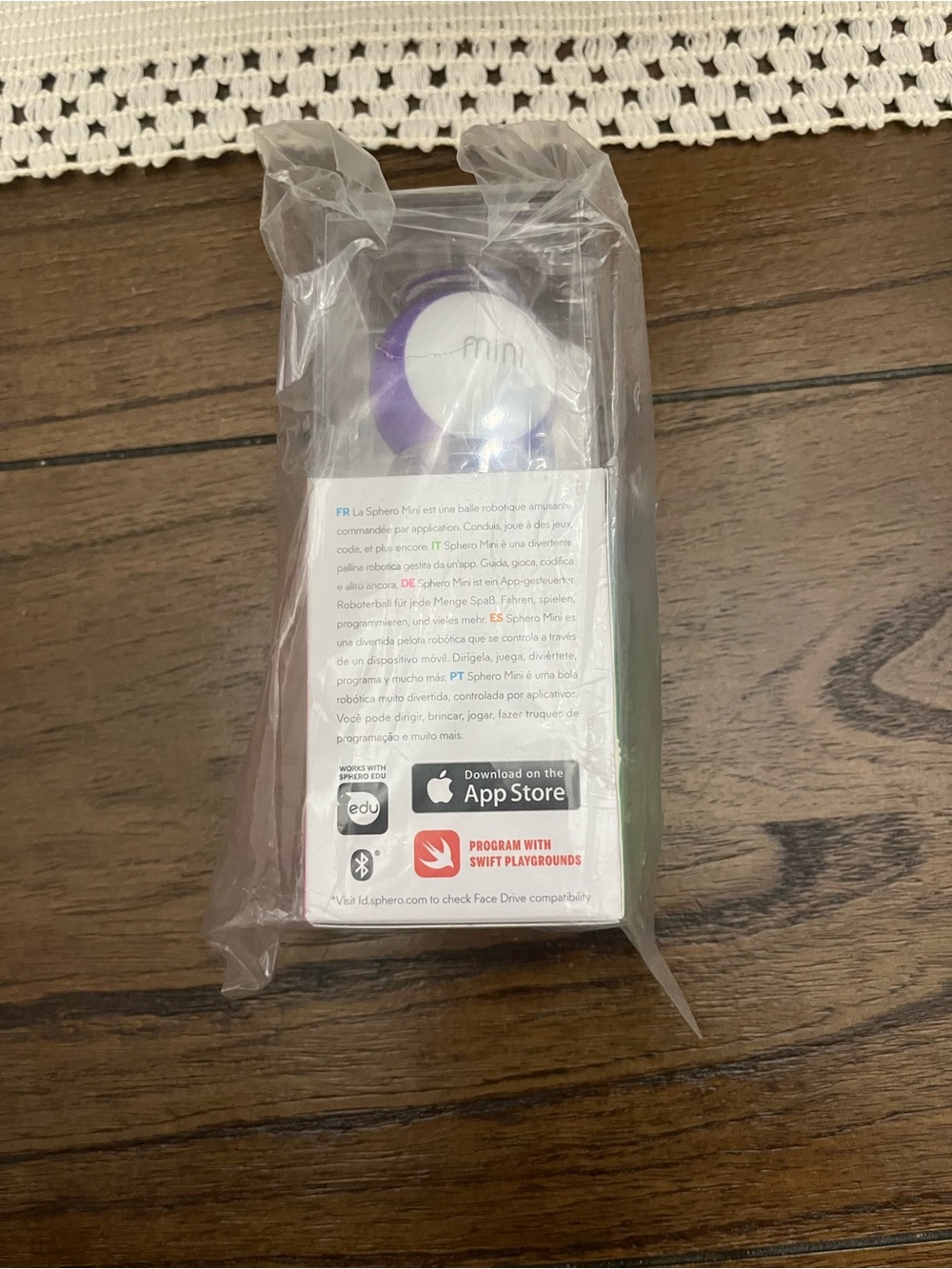 adidas white and purple spherical gadget - Picture 3 of 5